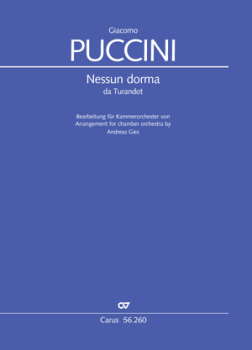 Nessun Dorma, Puccini, Kammerorchester